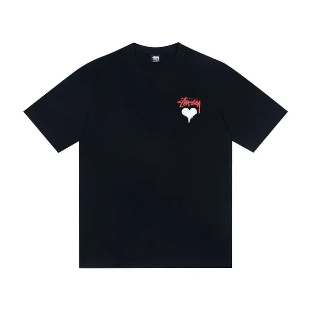 T-shirt Stussy à motif cœur 6