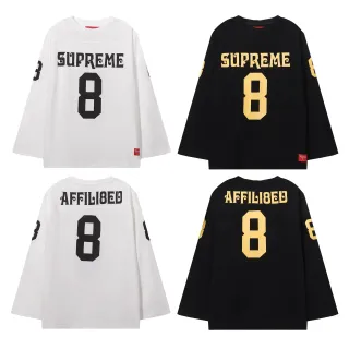 Supreme Affili8ed Number 8 Oversized Long-Sleeve Jersey