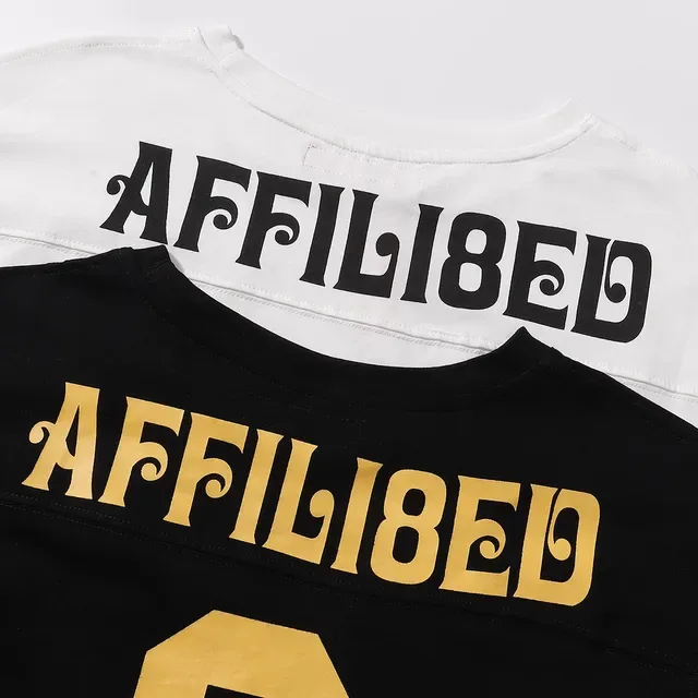 Supreme Affili8ed Number 8 Oversized Camiseta de Manga Longa 3