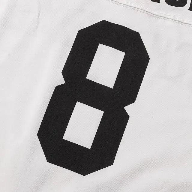 Supreme Affili8ed Number 8 Oversized Camiseta de Manga Longa 4
