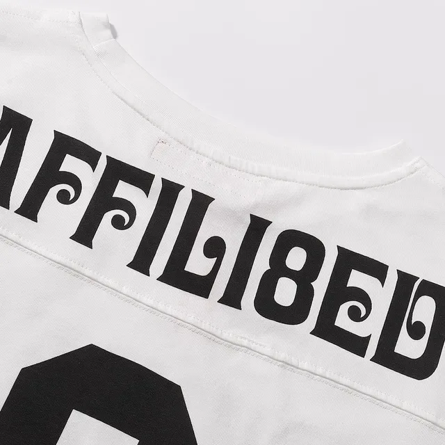 Supreme Affili8ed Number 8 Oversized Camiseta de Manga Longa 5