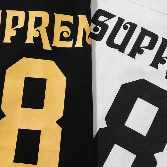 Supreme Affili8ed Number 8 Oversized Camiseta de Manga Longa 7