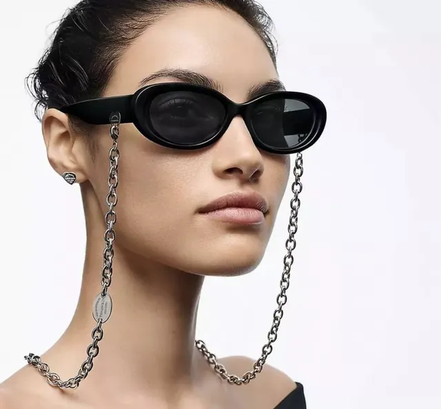 Tiffany & Co. ग्रे चांदी एसिटेट फ्रेम पारदर्शी सफेद आंतरिक रिम सनग्लासेस 2