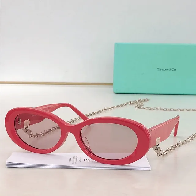Tiffany & Co. ग्रे चांदी एसिटेट फ्रेम पारदर्शी सफेद आंतरिक रिम सनग्लासेस 7