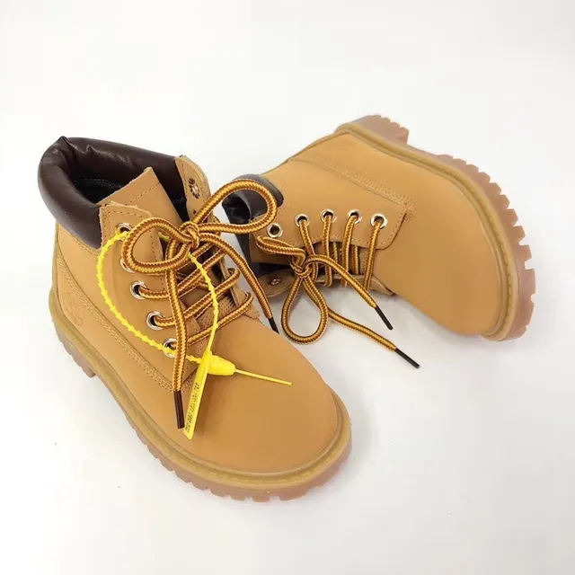 Timberland Premium 6-Inch بني بيج ارتفاع الكاحل مربوطة بالرباطات أحذية العمل 20