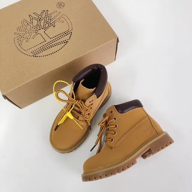 Timberland Premium 6-Inch بني بيج ارتفاع الكاحل مربوطة بالرباطات أحذية العمل 21