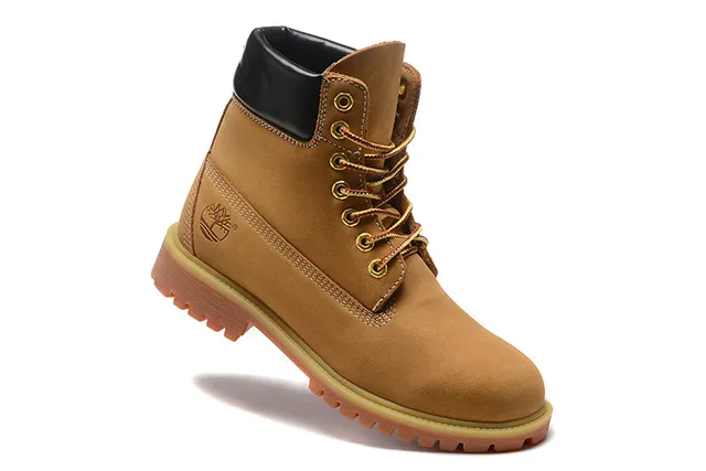 Timberland Premium 6-Inch Tan Nubuck Botas de trabalho 2