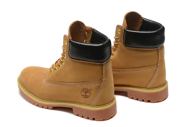 Timberland Premium 6-Inch Tan Nubuck Botas de trabalho 6