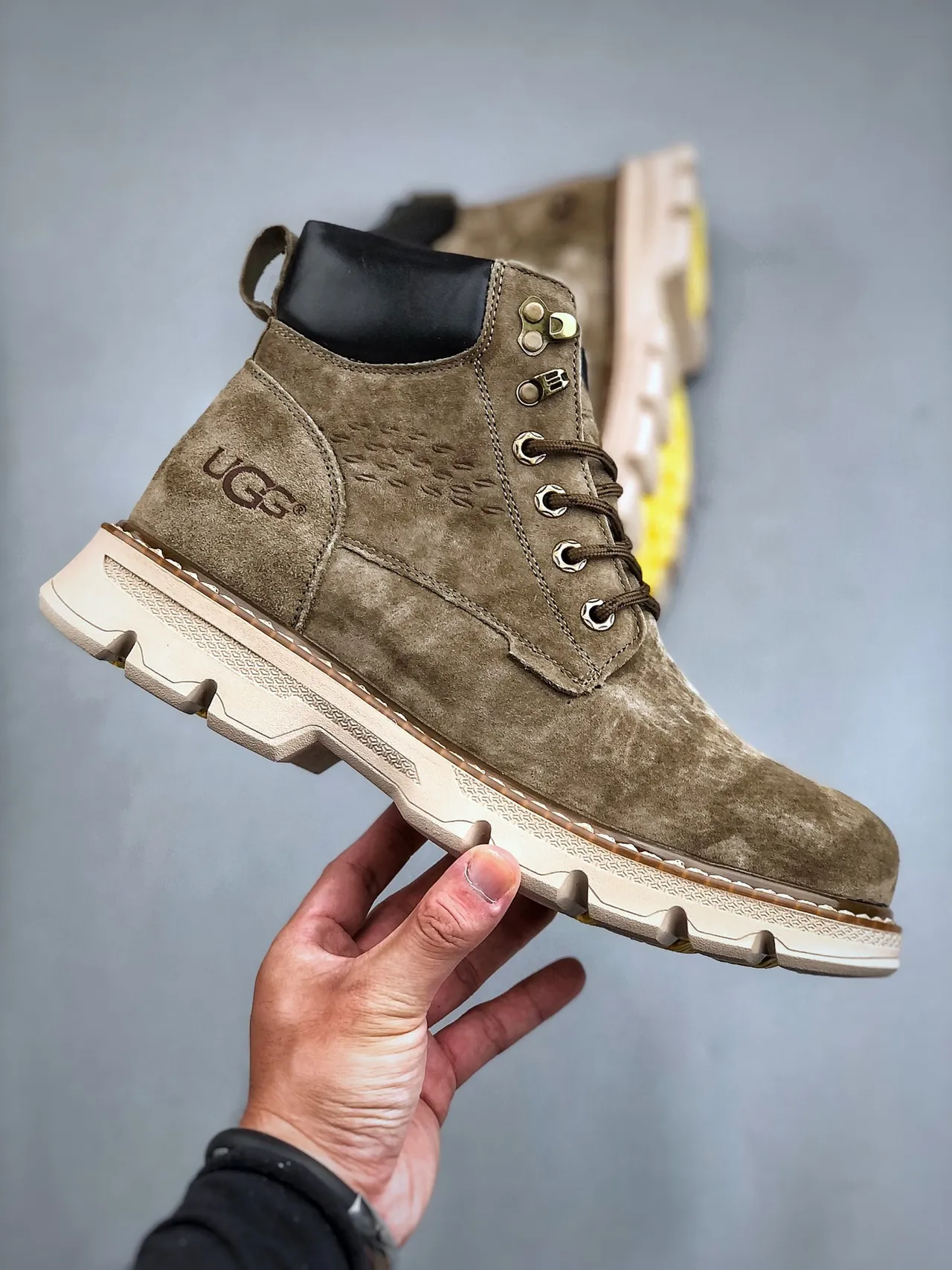UGG Lace-Up Suede Work Boot 3