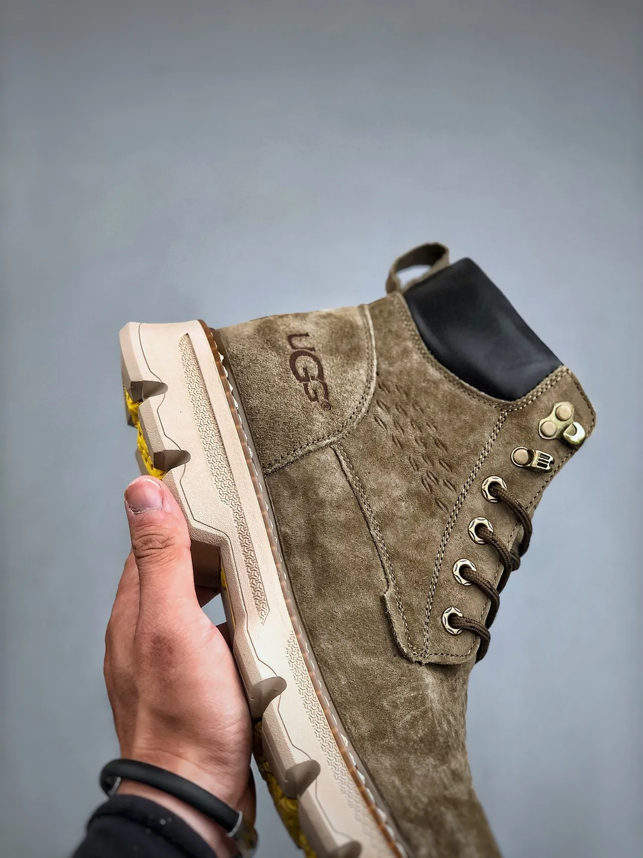 UGG Lace-Up Suede Work Boot 6