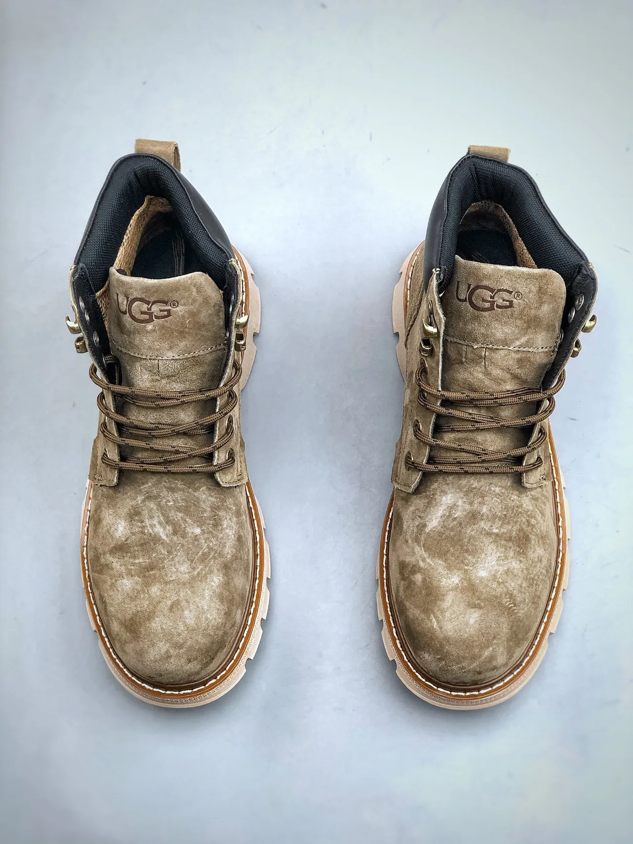 UGG Lace-Up Suede Work Boot 8