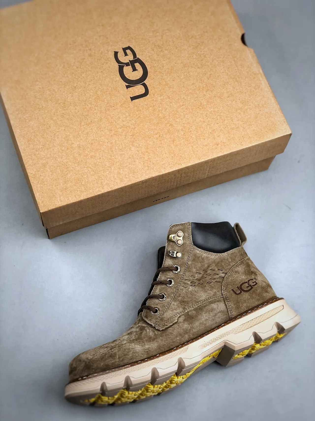 UGG Lace-Up Suede Work Boot 9