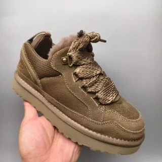 UGG Tasman Olive-Brown Shearling-Lined Lifestyle Sneakers