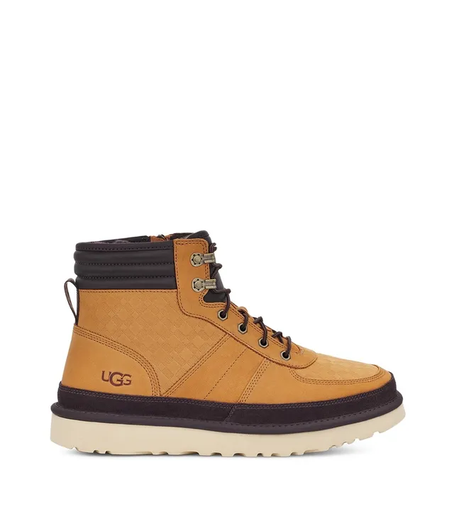 UGG Tasman Tan Quilted Padded Collar Work Boot 2
