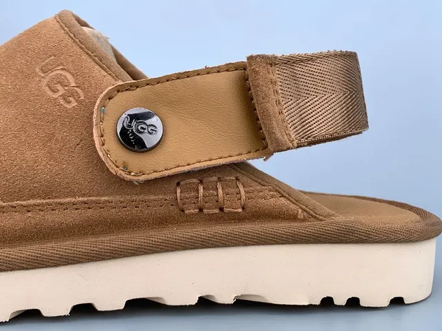 UGG Tasman Tan Suede Slip-On Slippers 6
