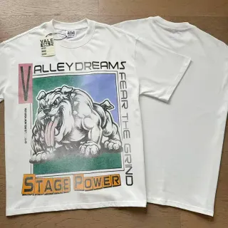 Vale Forever Graphic-Print Crewneck White T-Shirt