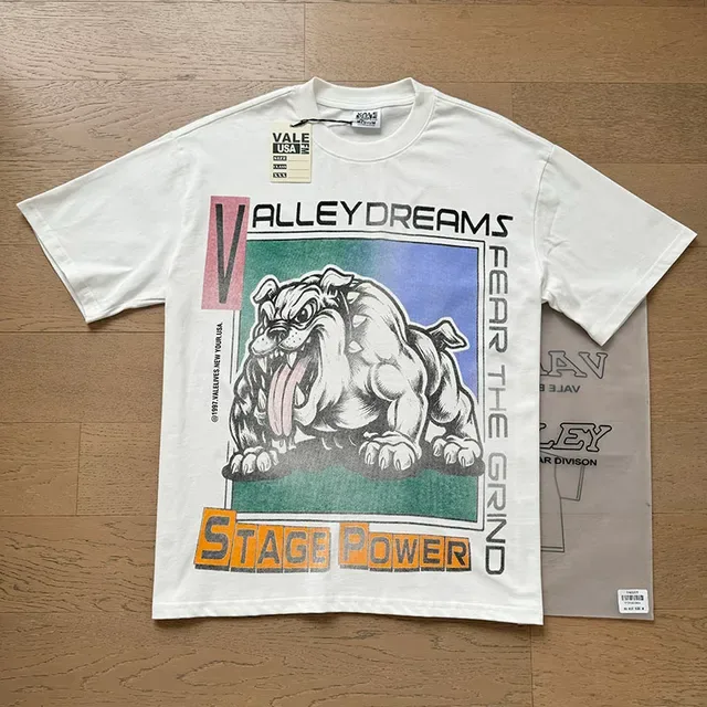 Vale Forever Graphic-Print Crewneck White T-Shirt 3