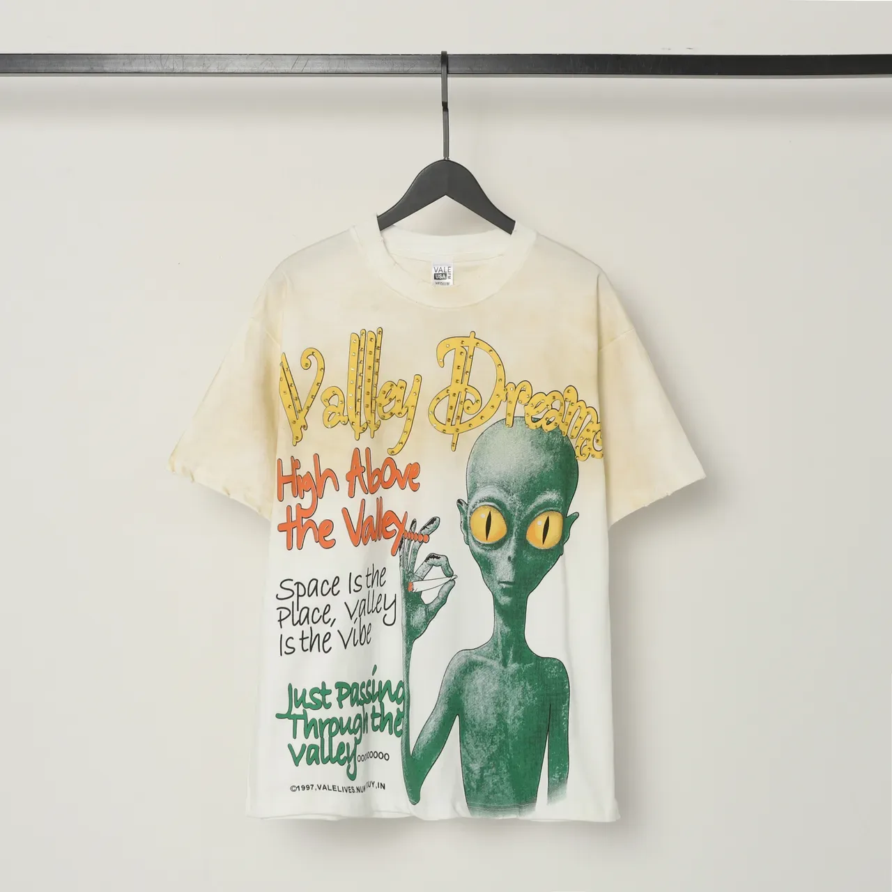 T-shirt dip-dye à motif alien Vale Forever Valley Dreams 2