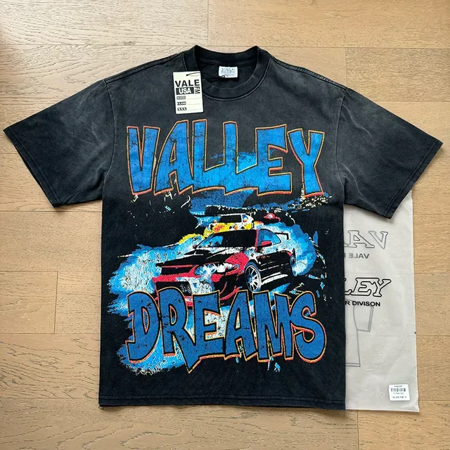 تي شيرت بطباعة جرافيك Vale Forever Valley Dreams 3