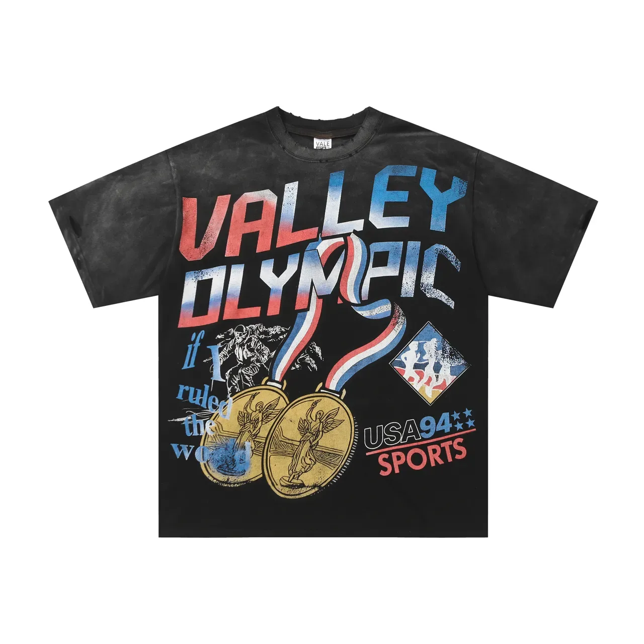Camiseta gráfica deportiva Vale Forever Valley Olympic USA 94 3