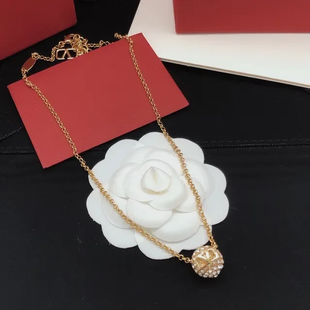 Valentino Gold Chain Pavé-Set Spherical Pendant Bracelet 5