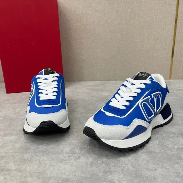 Valentino VLTN Runner Blue White Gray Chunky Sneakers 5