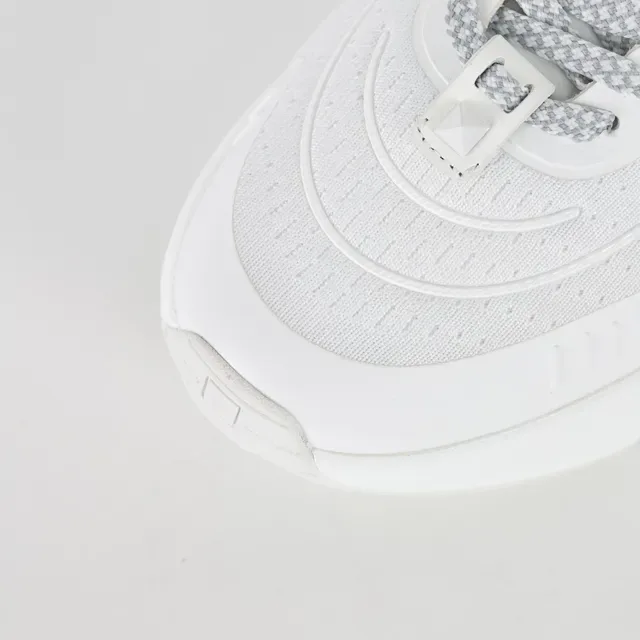 Valentino White Monochrome Sculpted Sole Chunky Sneakers 5