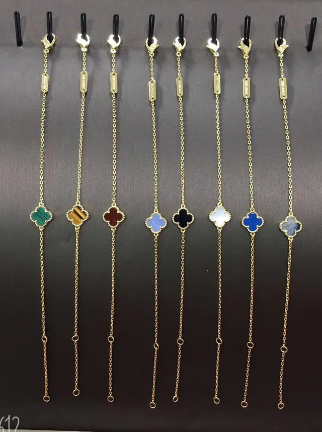 Van Cleef & Arpels Alhambra Quatrefoil Charm Necklace 8