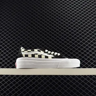 Vans Old Skool Checkerboard Black Cream Skateboard Shoes