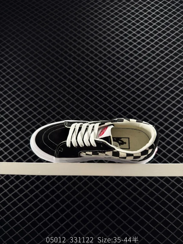 Vans Old Skool Checkerboard Black Cream Skateboard Shoes 5