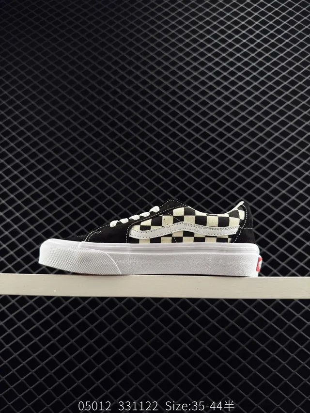 Vans Old Skool Checkerboard Black Cream Skateboard Shoes 6