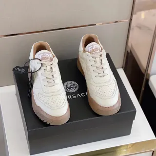 Versace Odissea Off-White और Beige लाइफस्टाइल स्नीकर