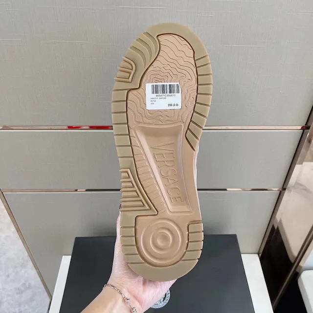 Versace Odissea Off-White and Beige Lifestyle Sneakers 2