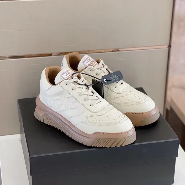 Versace Odissea Off-White and Beige Lifestyle Sneakers 7