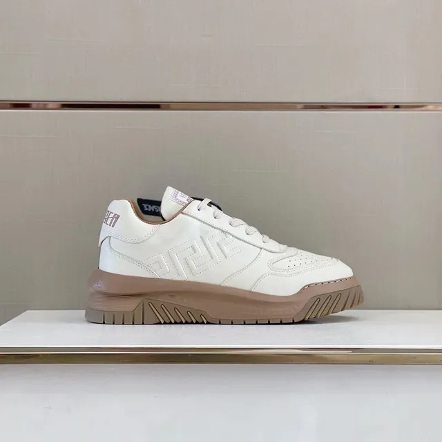 Versace Odissea Off-White and Beige Lifestyle Sneakers 9