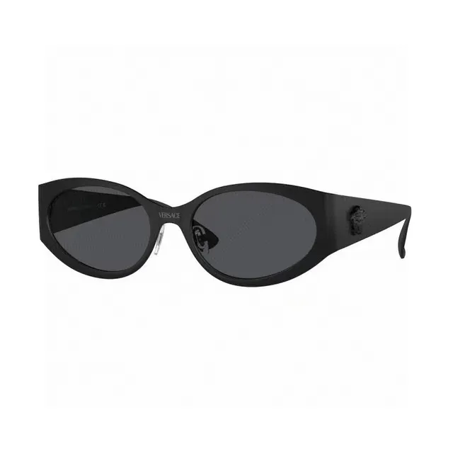 Versace Odissea Lunettes de Soleil en métal argent et or rose 2