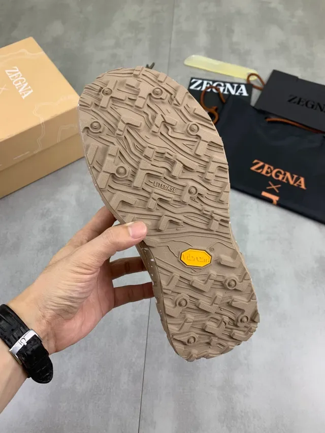 Zegna x Norda Beige and Cream Lifestyle Sneakers 3