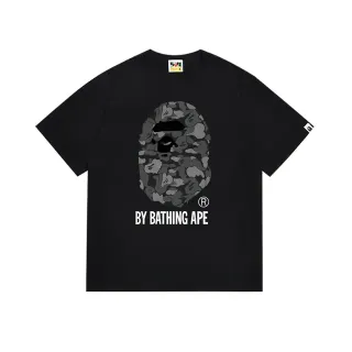 تي شيرت A Bathing Ape ABC Camo Ape Head أسود
