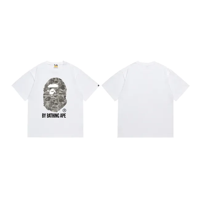 A Bathing Ape ABC Camo Ape Head Black T-Shirt 4