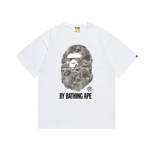 A Bathing Ape ABC Camo Ape Head Black T-Shirt 5