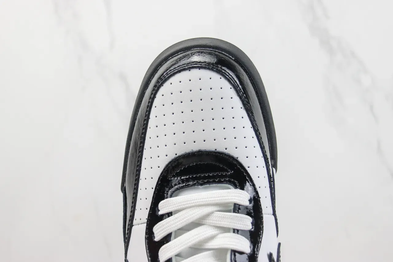 A Bathing Ape BAPE STA Air Black White أحذية رياضية أسلوب حياة 6
