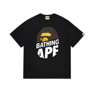 تيشيرت أسود A Bathing Ape بطباعة جرافيك Bathing Ape