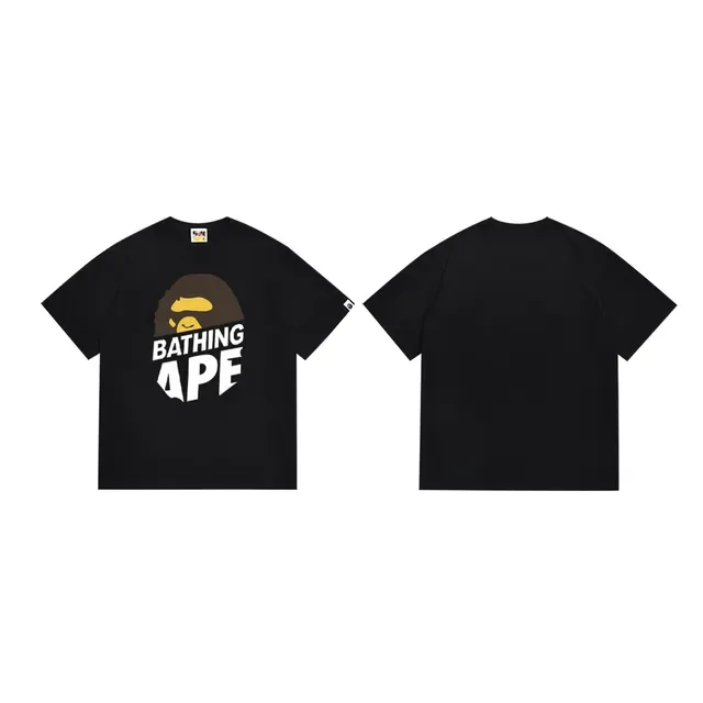 A Bathing Ape Bathing Ape Graphic Print Black T-Shirt 3