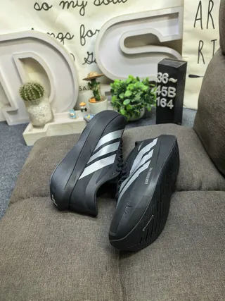Adidas Adizero Evo SL 2 Off-White and Red Tênis de corrida 6