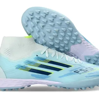 Adidas 海军蓝 高切 针织领 轻量 合成鞋面 草地足球鞋