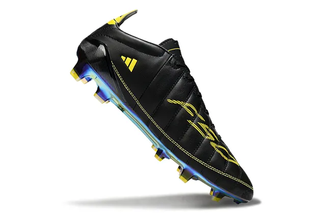 Adidas Copa Pure Black Yellow Iridescent Zapatos de fútbol para terreno firme 2
