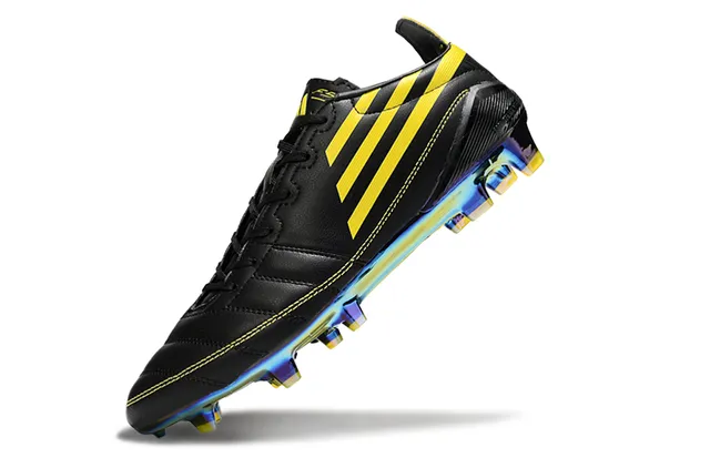 Adidas Copa Pure Black Yellow Iridescent Zapatos de fútbol para terreno firme 3