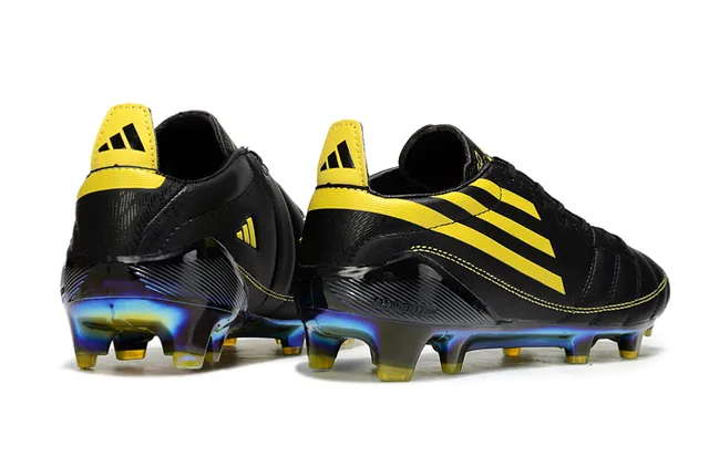 Adidas Copa Pure Black Yellow Iridescent Zapatos de fútbol para terreno firme 5
