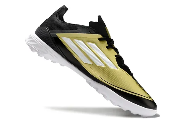 Adidas F50 Messi গোল্ড ব্ল্যাক টার্ফ ফুটবল জুতো 2