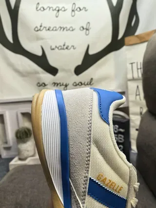 Adidas Gazelle 黑色 灰色 Gum 生活方式运动鞋 3
